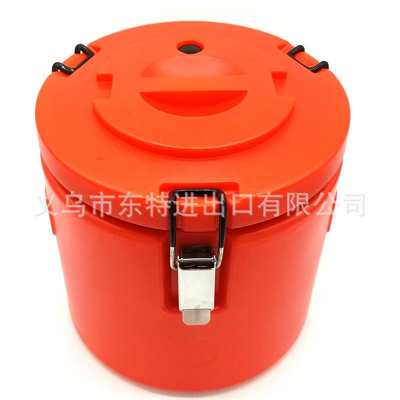 Stainless steel insulated bucket, large-capacity soup, porridge, meal bucket, milk tea bucket, soy milk insulated bucket, stainless steel inner liner ice bucket details Picture
