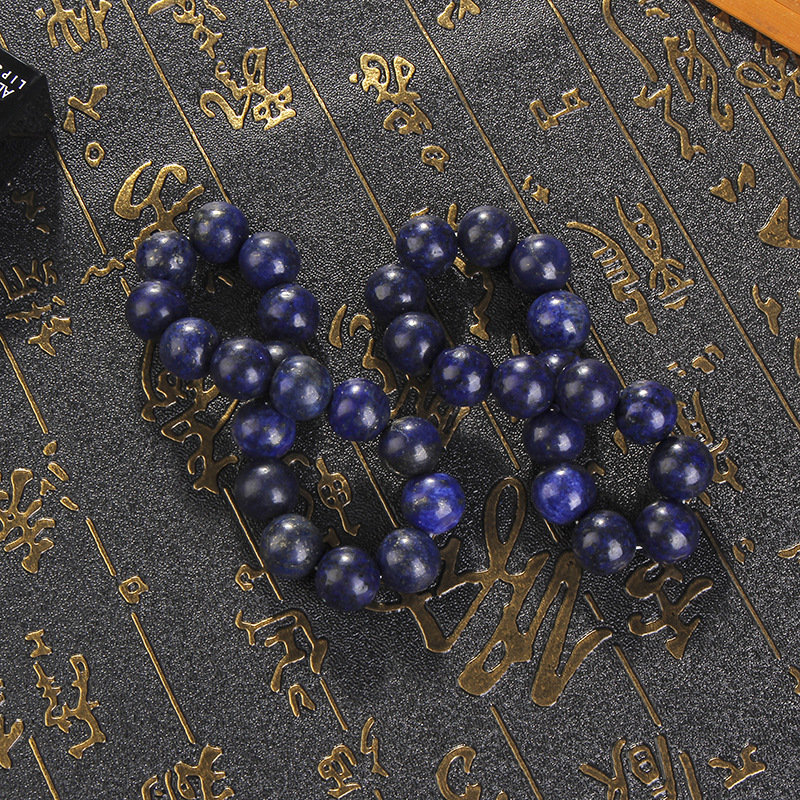 Creative retro natural lapis lazuli bracelets, wholesale of men's and women's couple bracelets, DIY popular accessories, factory direct sales Application Scenario