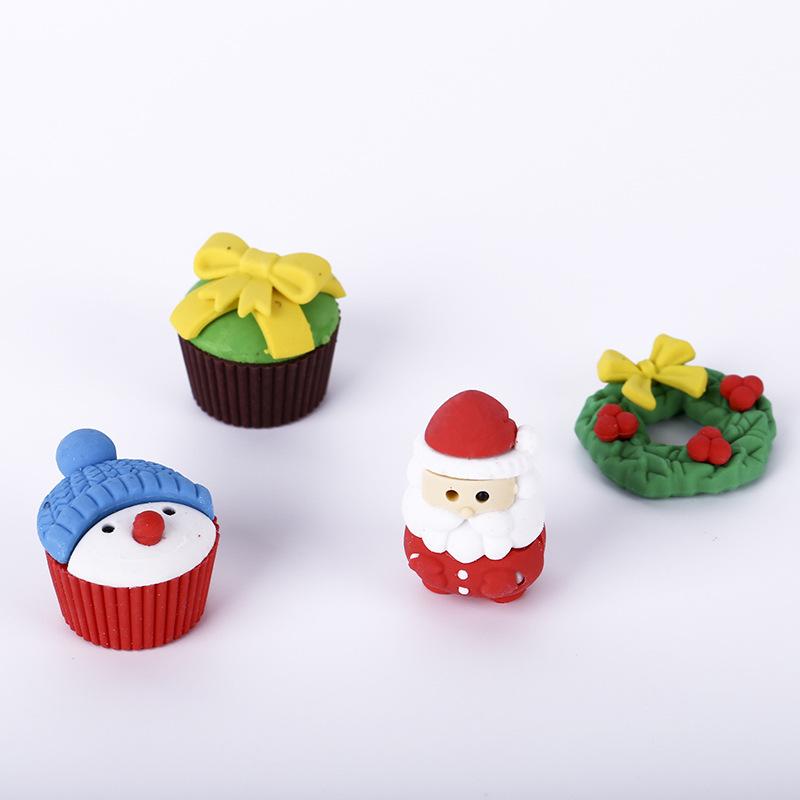 圣诞橡皮擦/造型逼真/可爱产品图