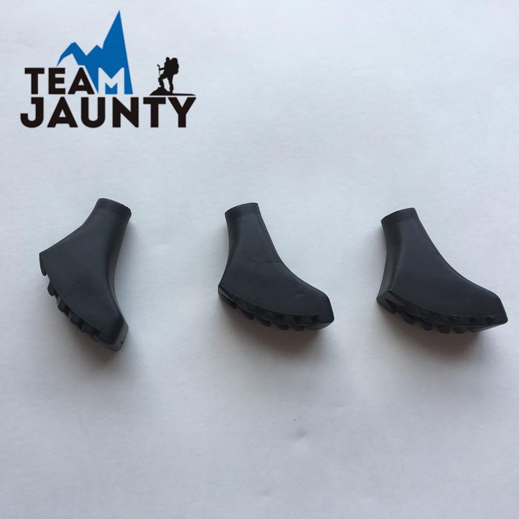 通用登山杖脚套行走杖配件户外徒步登山杖防滑鞋型脚套手杖配件细节图