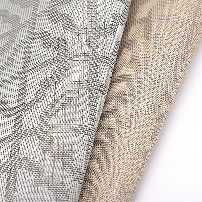 2020特斯林环保西餐垫 PVC隔热餐桌垫创意编织防滑杯垫定制批发细节图