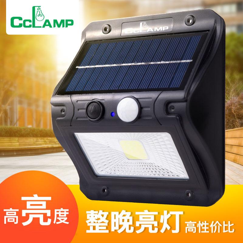 CCLAMP固禄德太阳能门头灯CL-108 光伏发电全年零电费COB灯芯防水详情图2