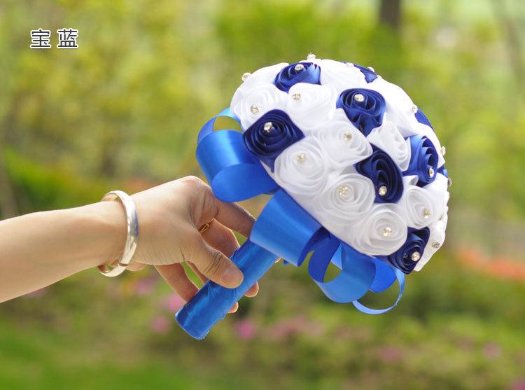 Wholesale of wedding supplies, including European, American and Korean style bridal and bridesmaid bouquets, bride throwing flowers, and simulated ribbon bouquets undefined