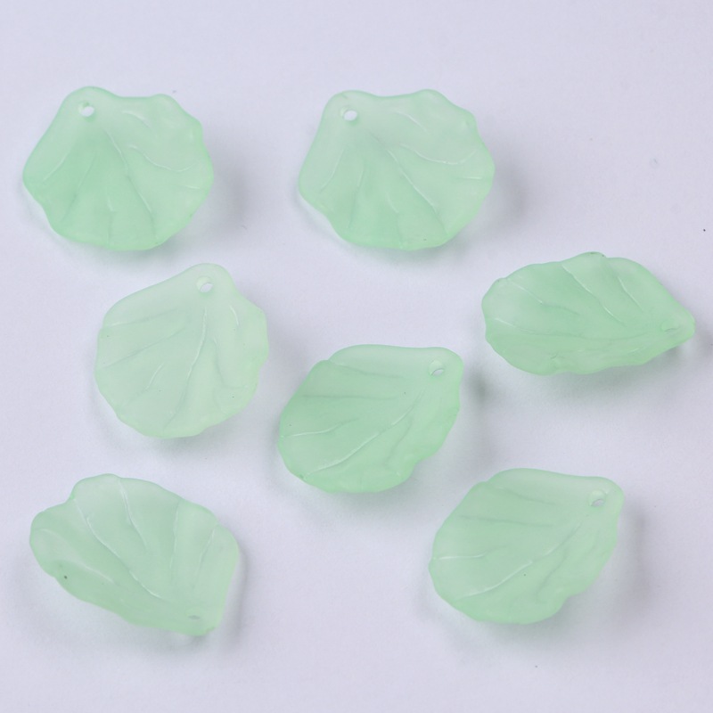 Ancient court hairpins, frosted small shells, flowers, leaves, hairpins, Hanfu accessories, DIY accessories, earrings, pendants undefined