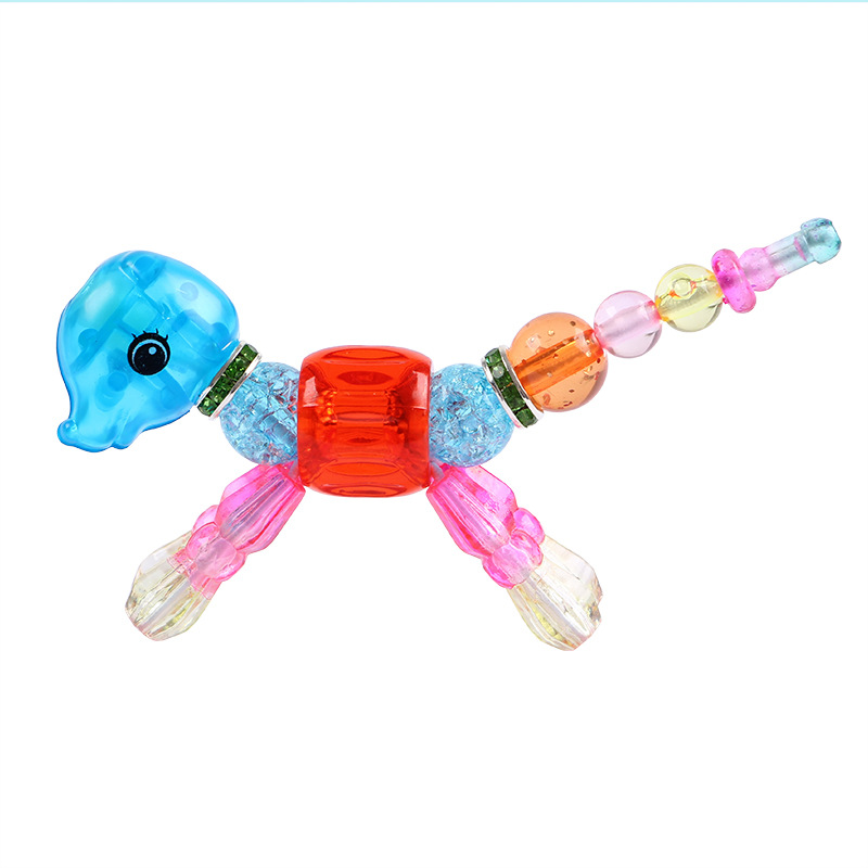 DIY beaded bracelet with magic and versatility, Chain Love Elf cartoon animal children's fun and educational toy bracelet undefined