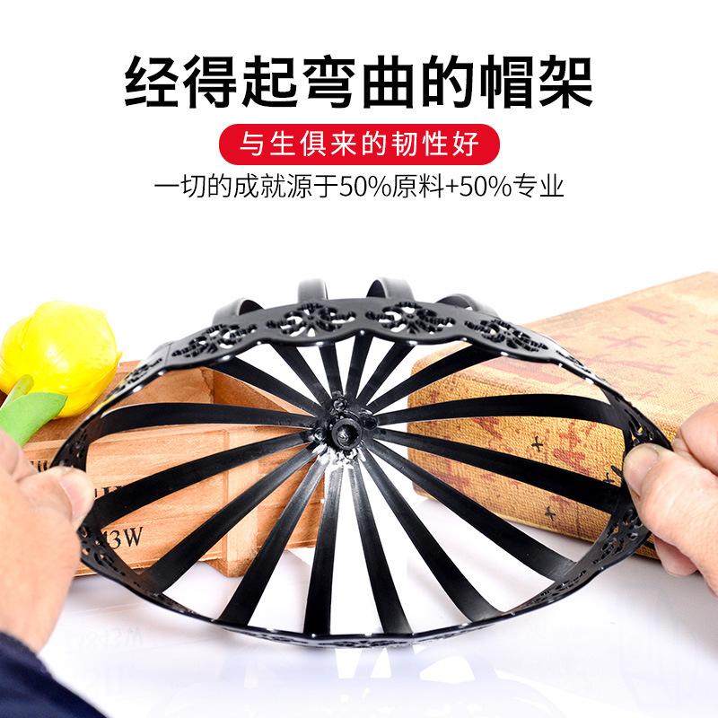Cut-Out High Quality Drop Resistant Children's Hat Brace Square Tube Trough Plate Hat Display Stand Mother And Baby Store Plastic Hat Brace Adult Hat Stand Application Scenario