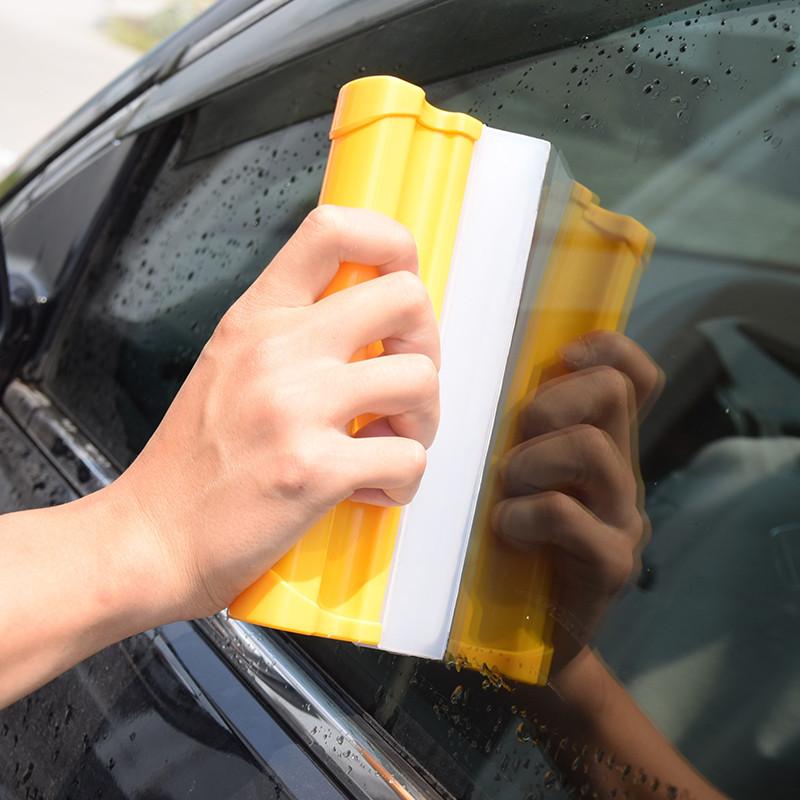 New double-row silicone wiper for cars, silicone water wiper for car Windows, 20cm window wiper, factory direct sales details Picture