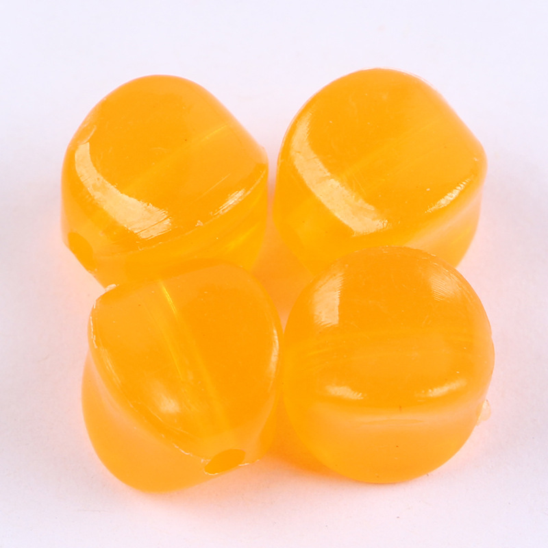 Acrylic diy bead material, handcrafted tissue box beads, 10mm jelly beads, four-corner beads, loose beads wholesale undefined