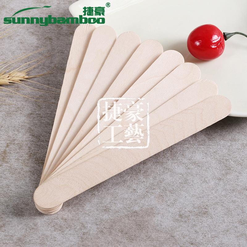 Natural environmental protection wood color wood disposable tongue depressor hard tongue press rod manufacturers wholesale children's toy rod manual accessories full figure
