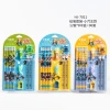 Little Pine Tree hb Pencil 12-piece set, Pencil sharpener, solid glue Pencil shaker, primary school, kindergarten, school opening birthday Item Picture