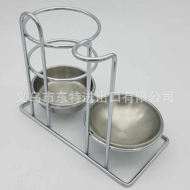 Factory direct sales of stainless steel kitchenware buckets, multi-functional kitchenware storage racks, and household spoons, chopsticks, knives and forks storage racks Specification image
