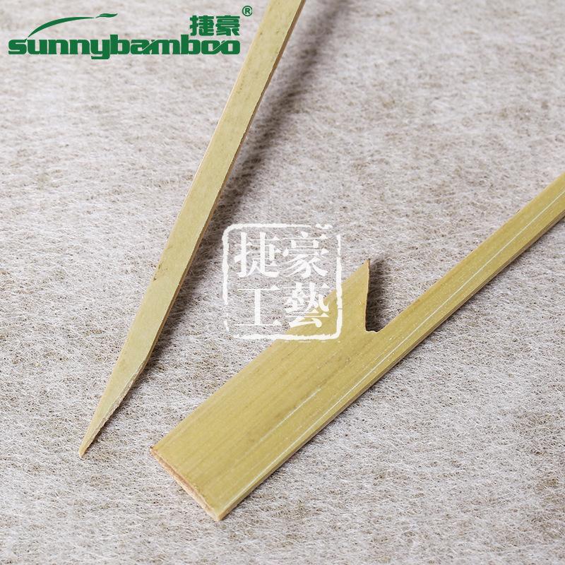 Portable outdoor barbecue bamboo skewers in various specifications, wholesale of bamboo skewers for oden, fruit skewers, hot dogs and sausages Item Picture