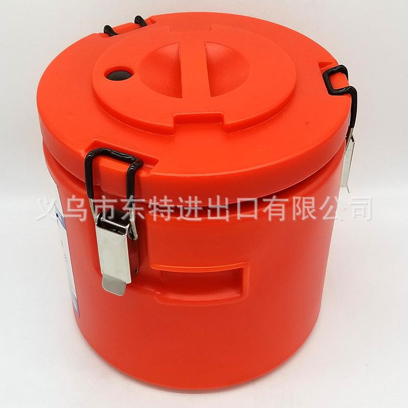 Stainless steel insulated bucket, large-capacity soup, porridge, meal bucket, milk tea bucket, soy milk insulated bucket, stainless steel inner liner ice bucket Application Scenario