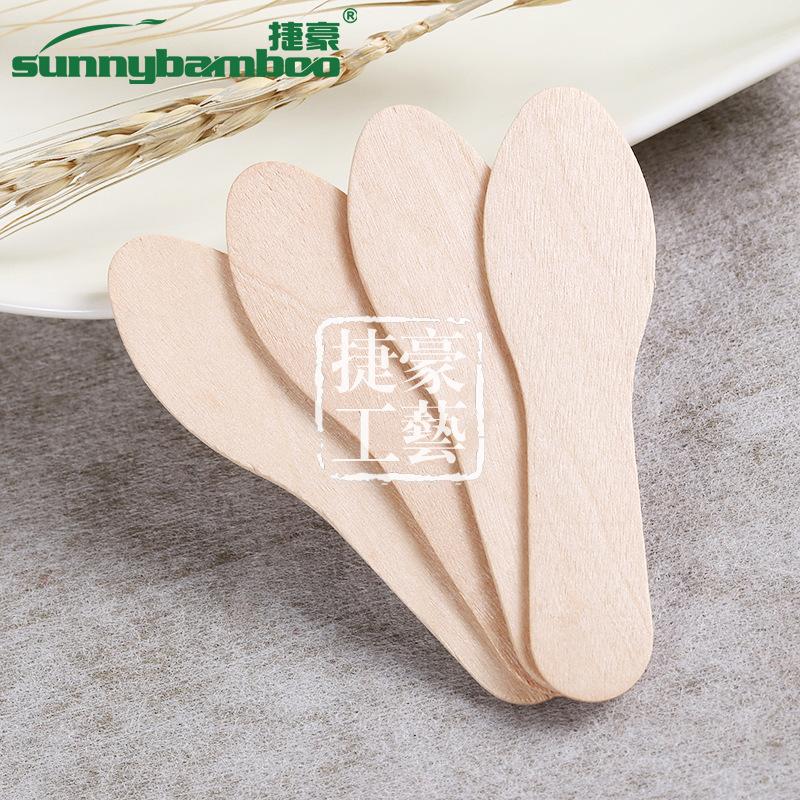 Wholesale of wooden ice cream sticks from the manufacturer, disposable ice cream sticks, and ice cream sticks in stock are selling well in foreign trade Specification image