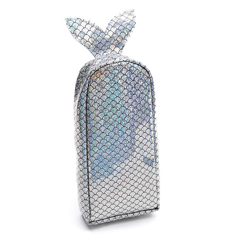 Mermaid "، وهي مجموعة خلاقة من الأقلام ذات الذيل، حقيبة حقيبة مكياج من أجل اللوازم المدرسية Item Picture