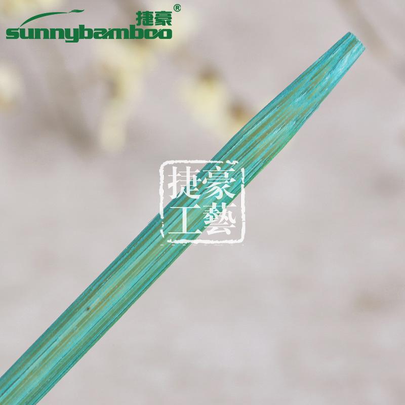 Raw wood craft, colorful double-pointed wooden sticks, beauty and grooming sticks, nail cleaning sticks, handcrafted bamboo sticks, factory wholesale Specification image