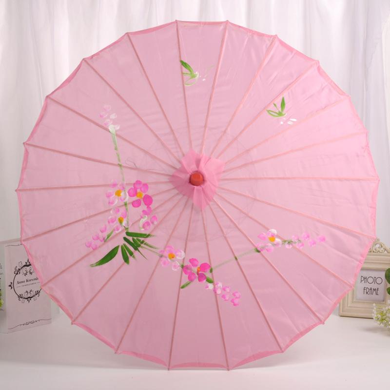 Wedding products, wedding products, wedding products, wedding products, wedding products, creative oil-paper umbrellas, silk cloth wooden handle umbrellas, Chinese-style ceiling decorative umbrellas, retro stage cheongsam performance craft umbrellas undefined