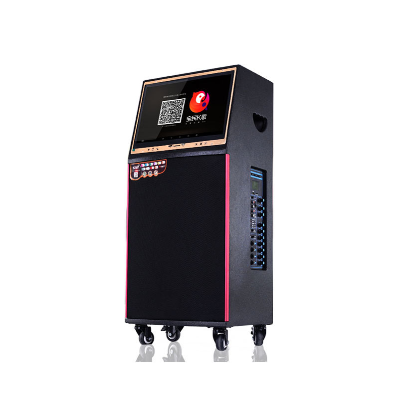 Factory direct sales of outdoor audio equipment, 18-inch high-power display, Bluetooth and WIFI three-way karaoke and video speaker undefined