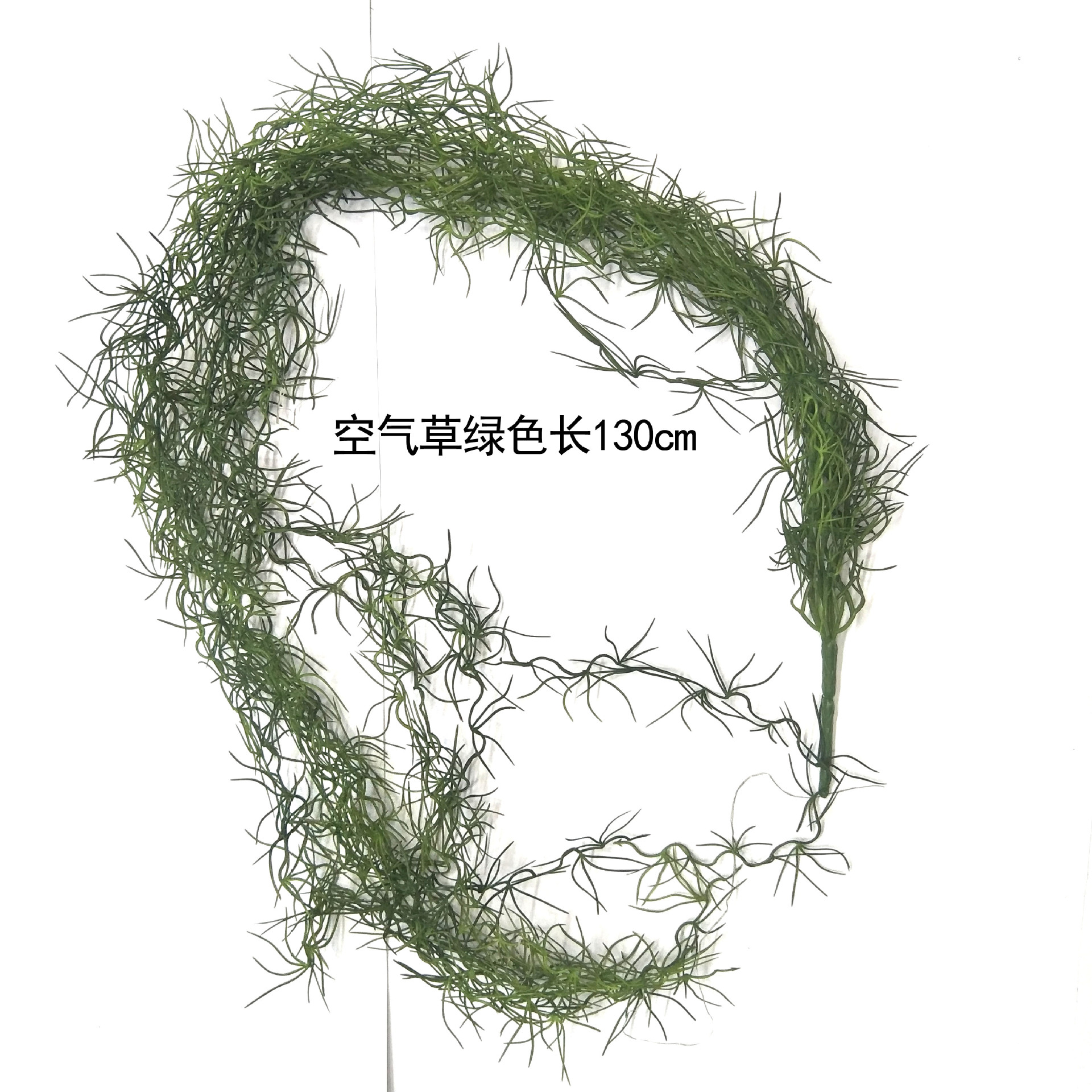 Simulated dragon whiskers hung, simulated prayer beads strung, simulated air grass decorated, real photos of fake grass, "Crossing the River Dragon", "Willow leaves", "lover's Tears", prayer beads Application Scenario