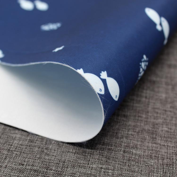 【 Little Fish 】tpu breathable functional waterproof knitted fabric combined with polyester fabric Specification image