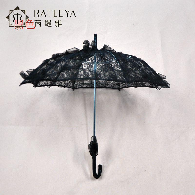 厂家直供新娘婚礼伞西式婚庆蕾丝伞儿童舞蹈道具伞婚纱影楼拍摄