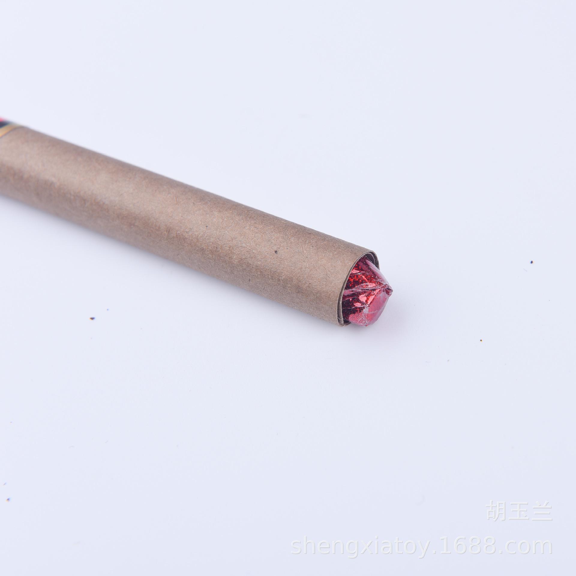 Halloween dance party costume, miniature simulation cigar, wedding game prop, prank and show off Cuban cigar Application Scenario