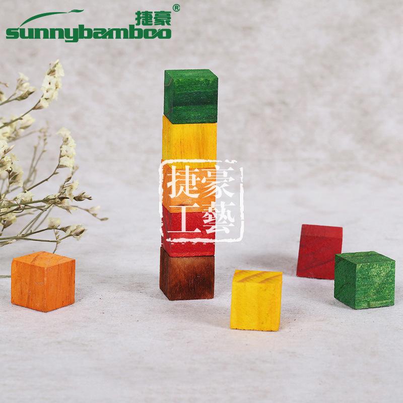 مكعب خشبي مكعب خشبي مكعب خشبي مكعب خشبي، أداة تعليمية رياضية Item Picture