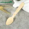 New disposable tableware, high-quality wooden pointed spoons, multi-purpose portable disposable knives, forks and spoons, wholesale from the manufacturer details Picture