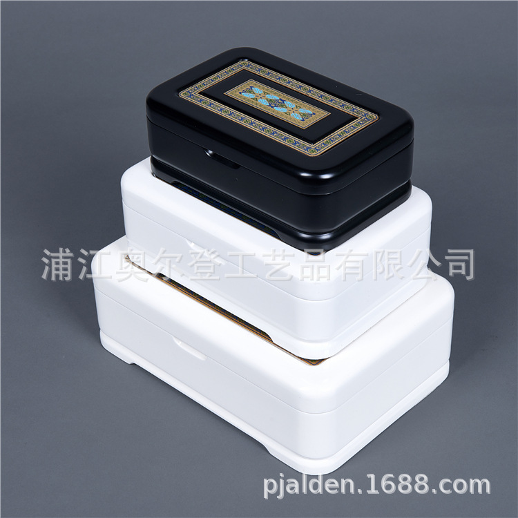 Essential oil wooden box packaging box, lacquered gift box, exquisite handicrafts, sea cucumber wooden box production, bird's nest wooden box customization logo details Picture