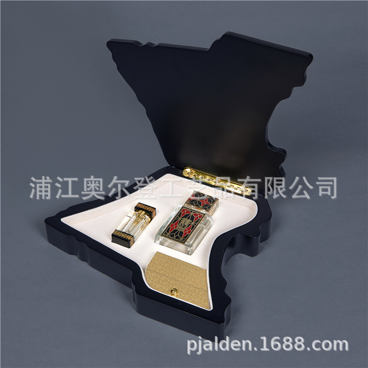 Factory direct sales of color wooden boxes, creative customization, Middle East essential oil wooden box sets, packaging boxes, empty wooden boxes for bird's nest and sea cucumber