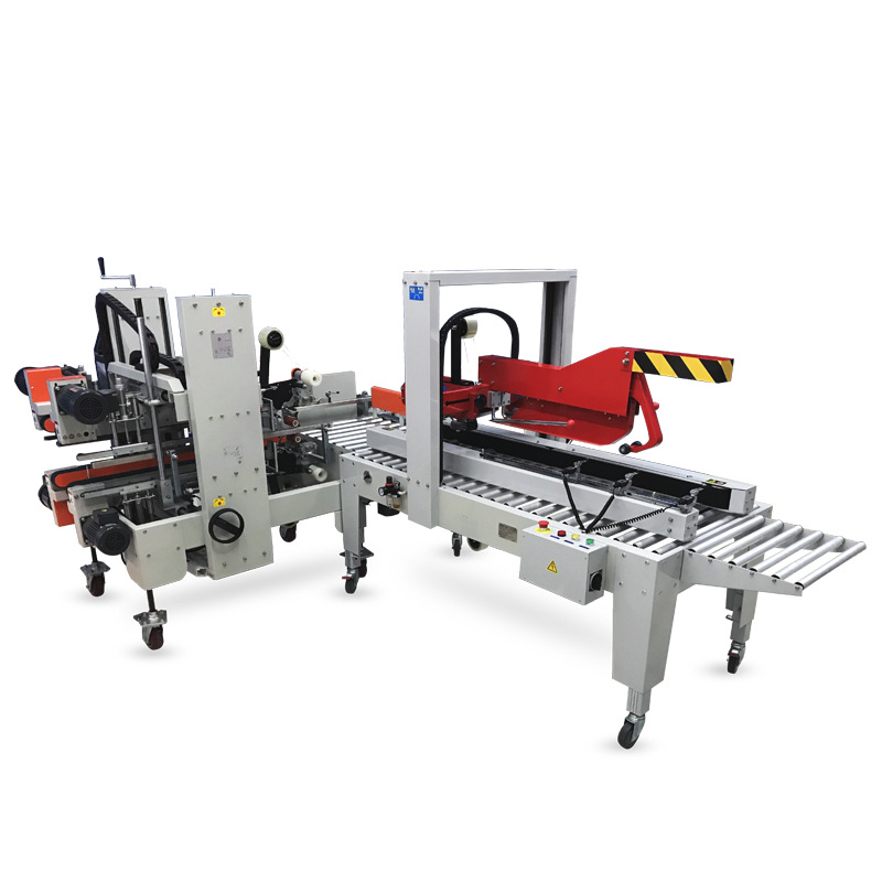 I-shaped automatic lid folding and corner sealing production line, automatic lid folding and sealing machine, corner sealing machine, four-corner sealing machine Application Scenario
