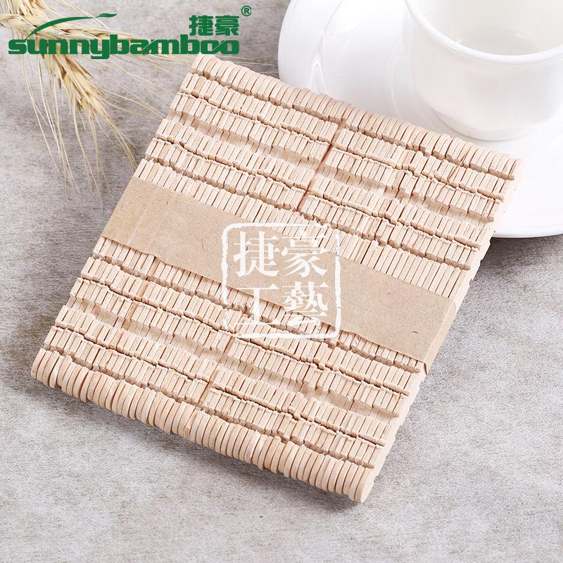 Multi-color handcrafted products, zigzag ice cream sticks, creative ice cream, disposable wooden sticks, ice cream sticks, wooden stick manufacturers wholesale