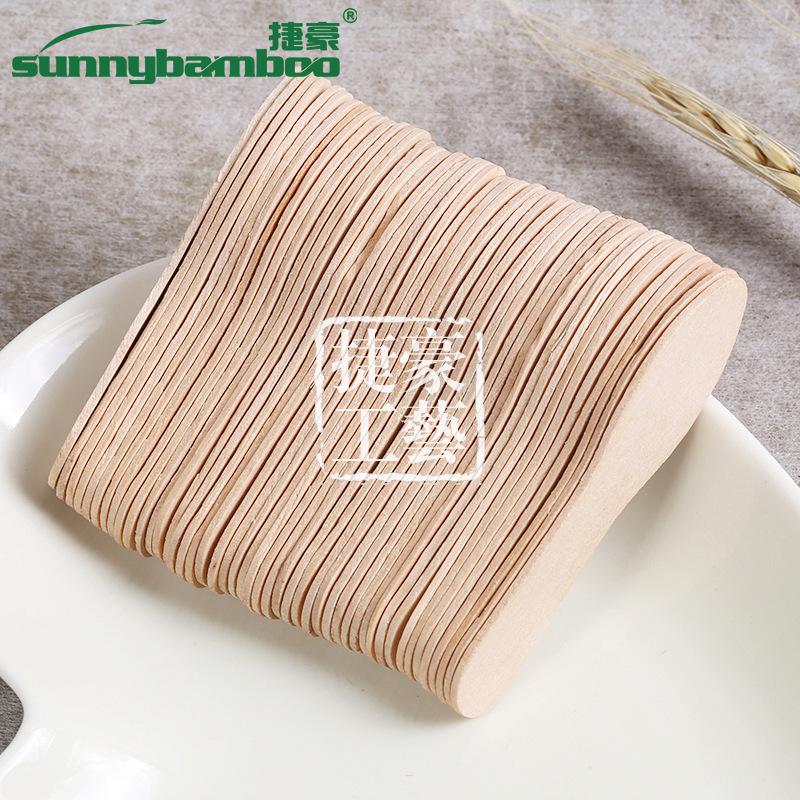 Wholesale of wooden ice cream sticks from the manufacturer, disposable ice cream sticks, and ice cream sticks in stock are selling well in foreign trade