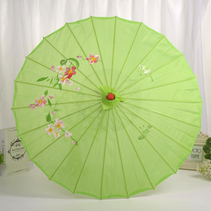 Wedding products, wedding products, wedding products, wedding products, wedding products, creative oil-paper umbrellas, silk cloth wooden handle umbrellas, Chinese-style ceiling decorative umbrellas, retro stage cheongsam performance craft umbrellas undefined