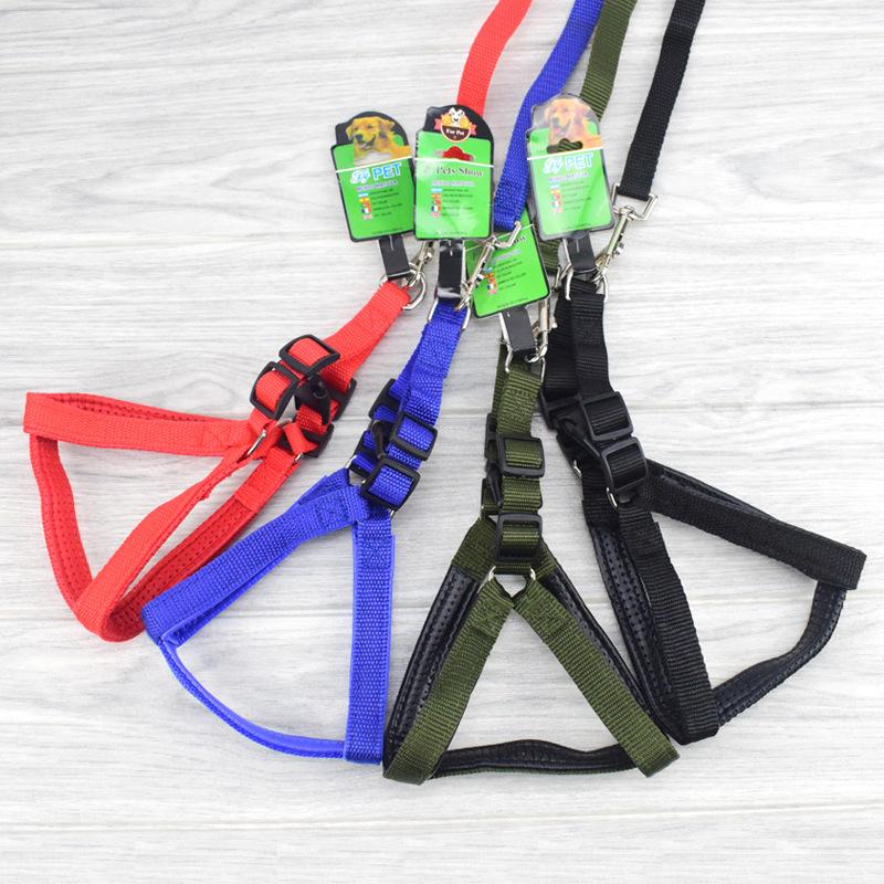 Pet supplies Pet supplies 2021 spot wholesale pet supplies dog foam chest back dog rope anti-rope dog walking rope a replacement hair details Picture