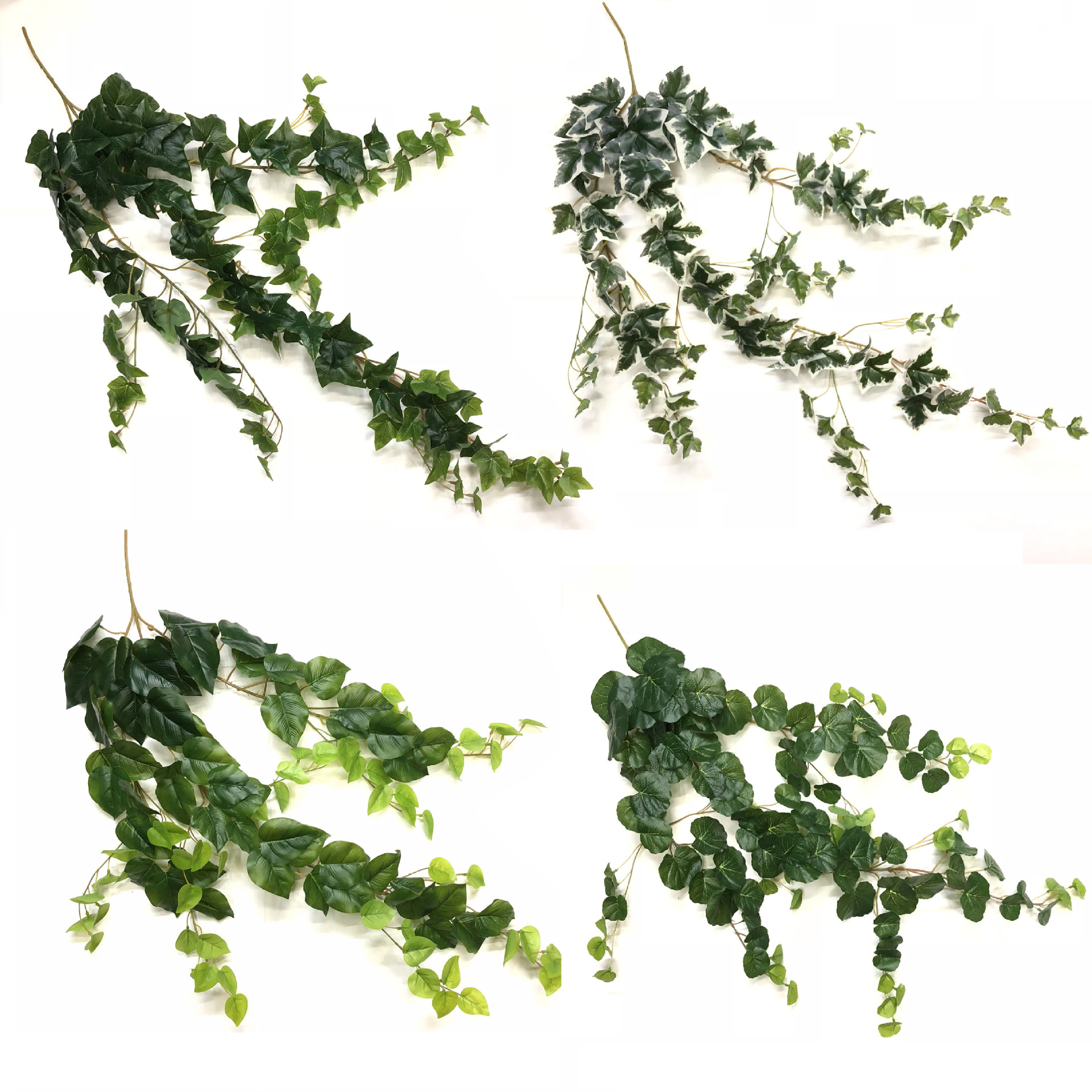 仿真爬山虎壁挂葡萄藤蔓树叶藤客厅家居装饰花艺批发