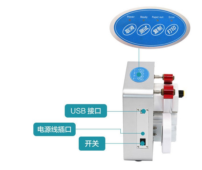 烫金机/丝带烫金机/烫印机细节图