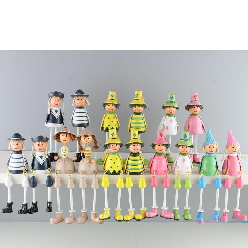 New strange creative crafts decoration painted pendant doll crafts home puppet doll trumpet series