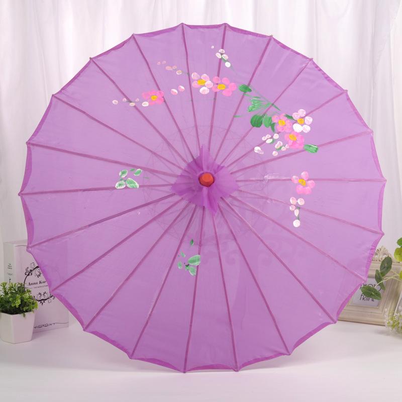 Wedding products, wedding products, wedding products, wedding products, wedding products, creative oil-paper umbrellas, silk cloth wooden handle umbrellas, Chinese-style ceiling decorative umbrellas, retro stage cheongsam performance craft umbrellas undefined