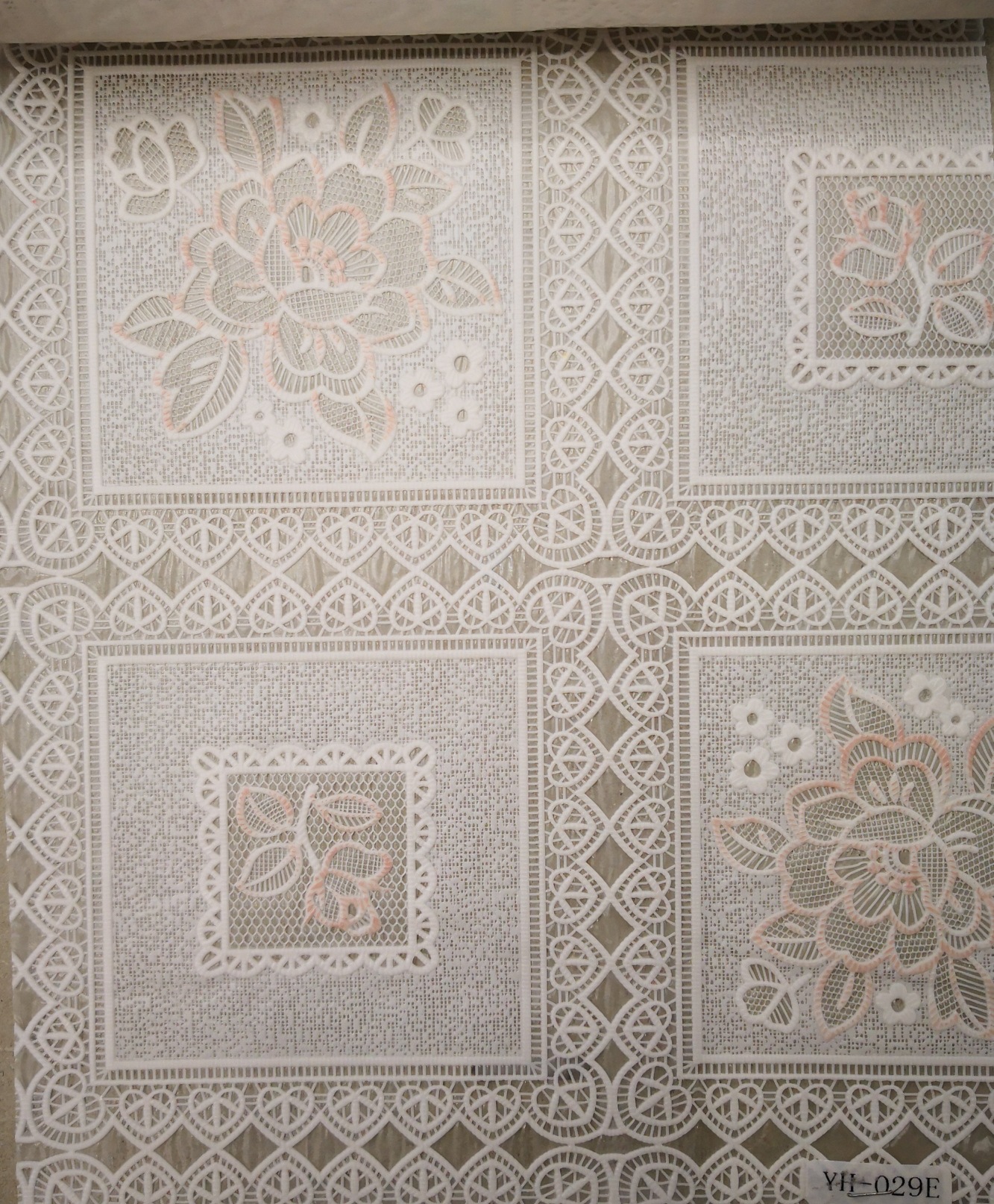 Factory direct new PVC lace tablecloth kitchen table waterproof oil table cloth hotel table cloth wholesale undefined