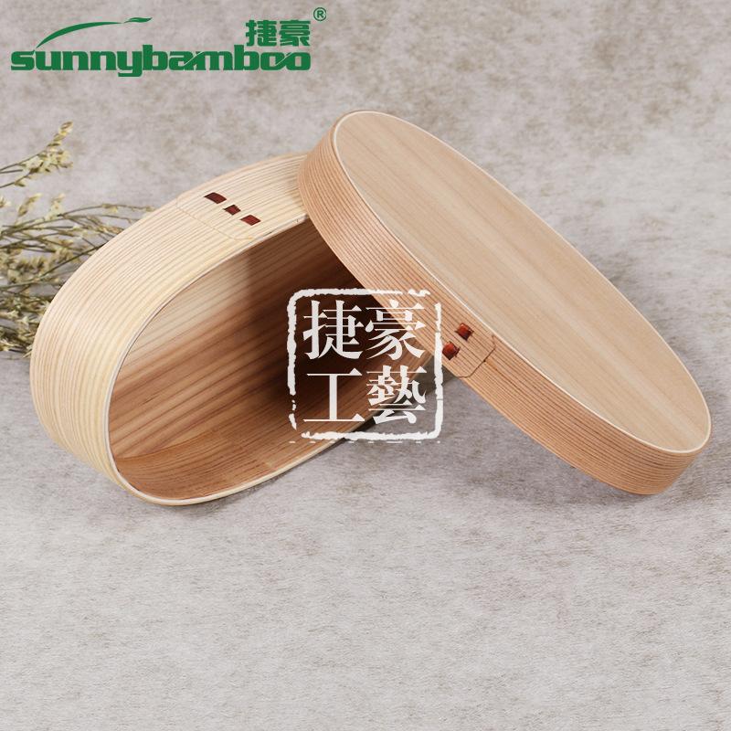 Hot-selling Japanese-style wooden single-layer bento boxes on Taobao, simple and creative wooden lunch boxes wholesale, and customizable food storage boxes Application Scenario