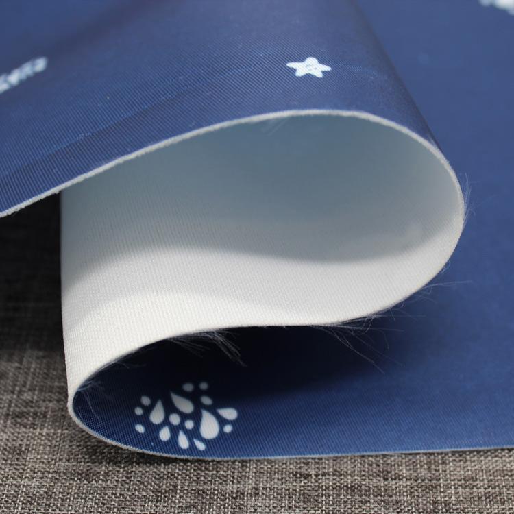 【 Little Fish 】tpu breathable functional waterproof knitted fabric combined with polyester fabric details Picture