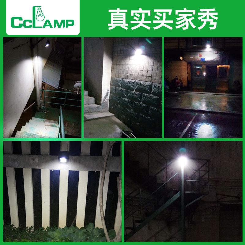 CCLAMP固禄德太阳能门头灯CL-108 光伏发电全年零电费COB灯芯防水详情图4