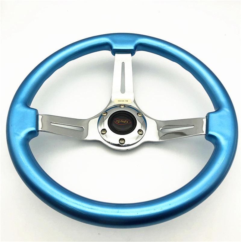 Factory direct sales of car modification steering wheels 350mm ABS universal steering wheels, wholesale of car steering wheels Item Picture