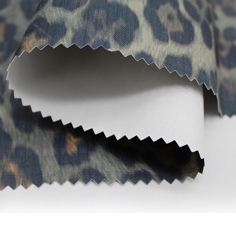 Factory direct sales of PVC waterproof printed three-section plain weave fabric wholesale polyester printed three-section bag fabric Application Scenario