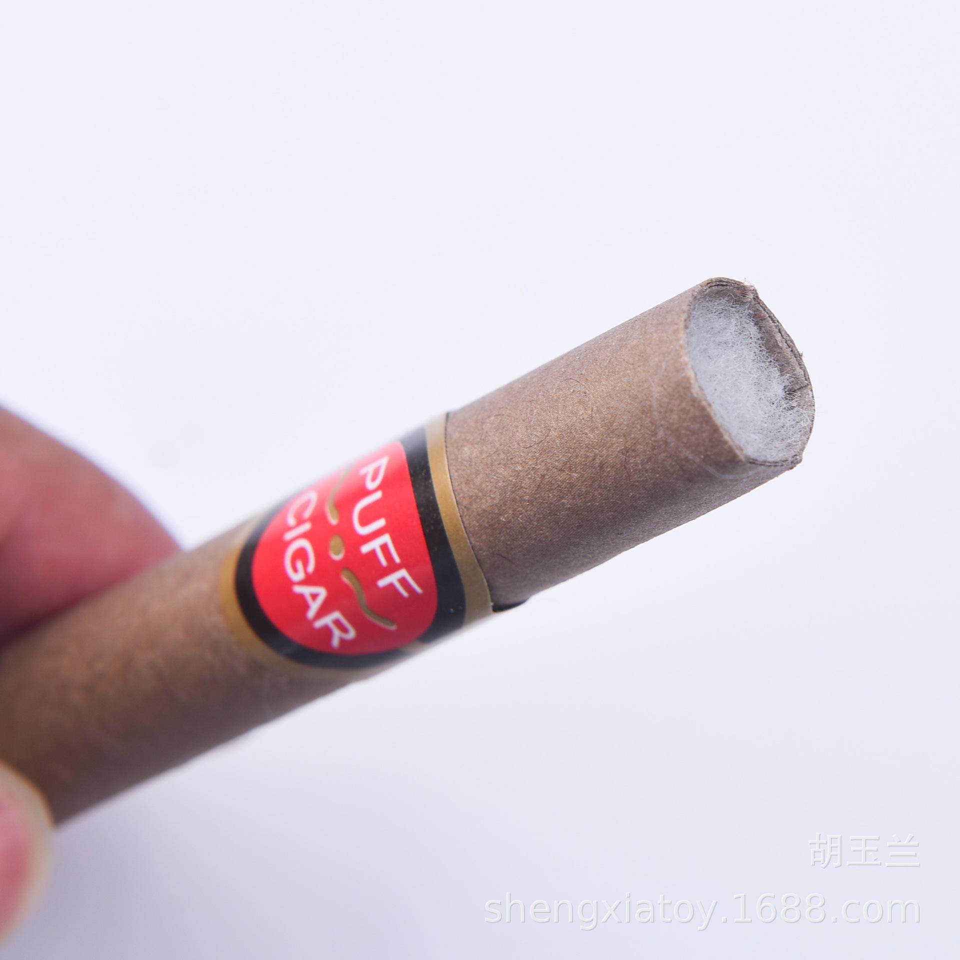 Halloween dance party costume, miniature simulation cigar, wedding game prop, prank and show off Cuban cigar Specification image
