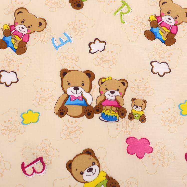 Three-section printed pollen leopard print Oxford fabric elastic and wear-resistant backpack handbag, Oxford fabric in stock undefined