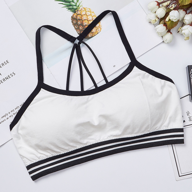 Factory direct sales: Sexy, breathable back, chest-hugging, no steel rings, comfortable base, yoga, running, sweat-absorbing sports underwear for women undefined