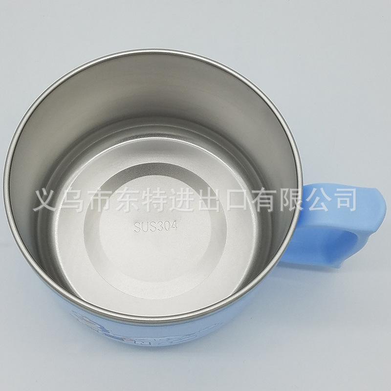 Factory direct sales of stainless steel 304 lunch boxes, cartoon covered instant noodle bowls, insulated fast food cups, heat-resistant student lunch boxes Item Picture