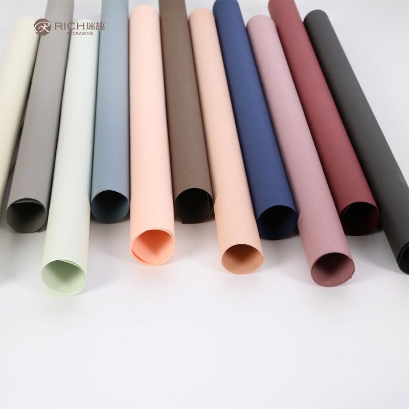 Flower packaging, wood tissue paper, gift packaging materials, dried flower bouquets, wrapping paper, flower shop supplies wholesale, 10 pieces per stick details Picture